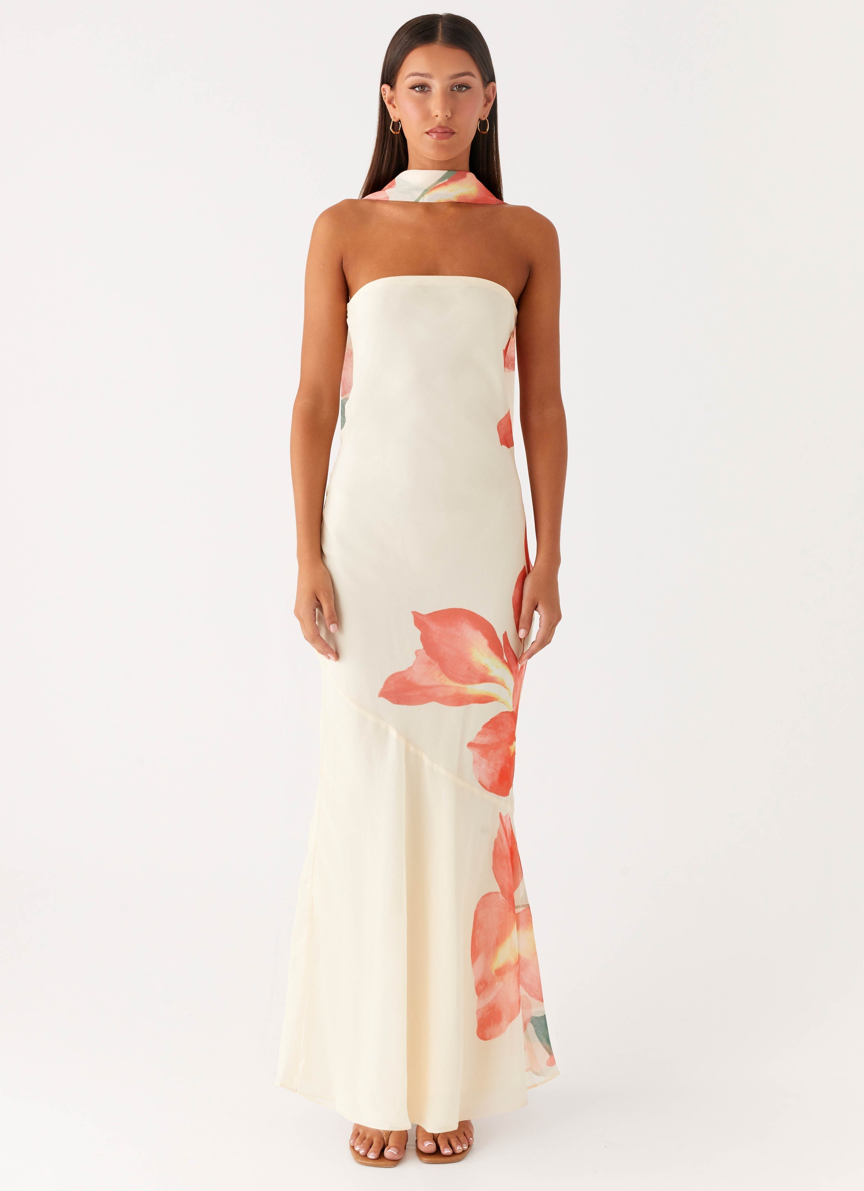Under The Pagoda Maxi Dress - Siena Floral