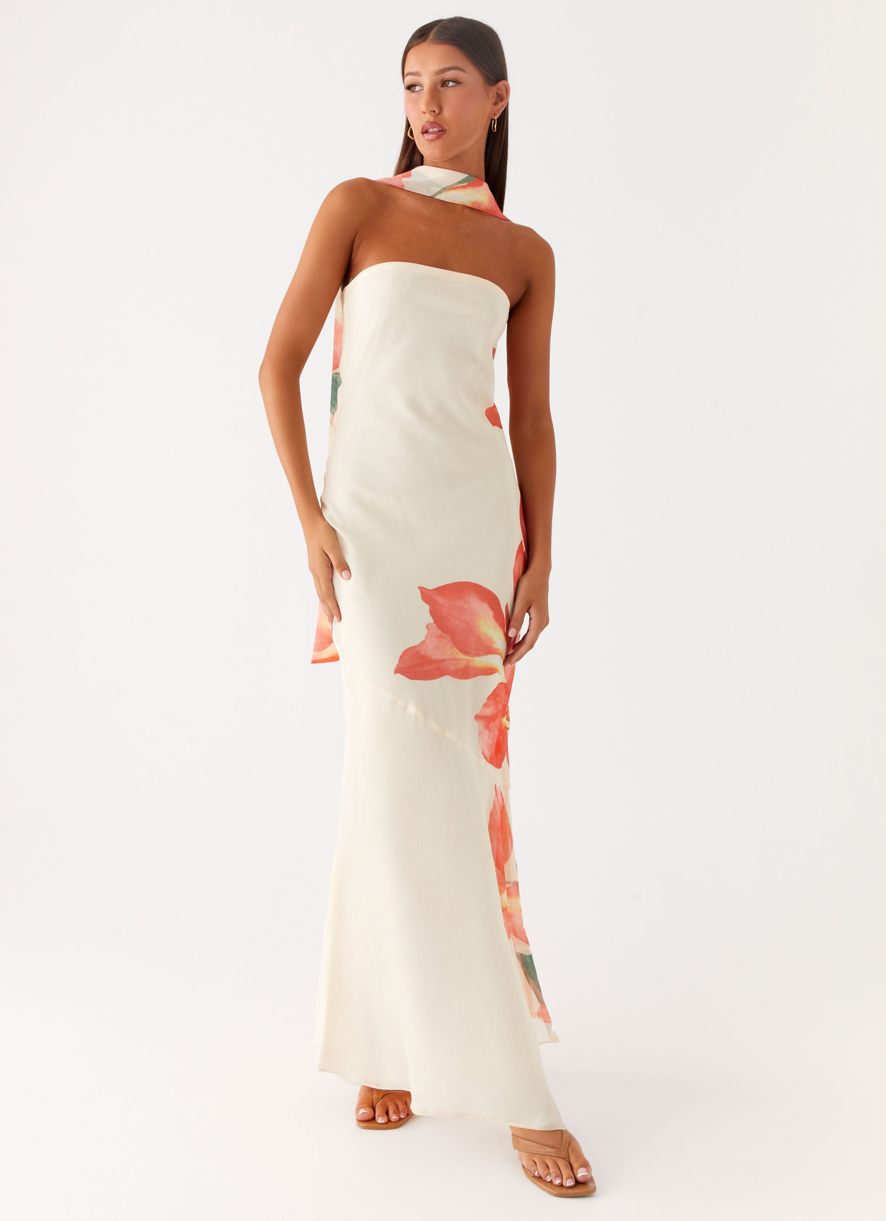 Under The Pagoda Maxi Dress - Siena Floral