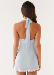 Venice Mini Dress - Blue